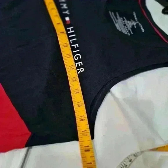 Tommy Hilfiger Tank Top, Red and Blue Sz S/P/CH - Picture 5 of 7